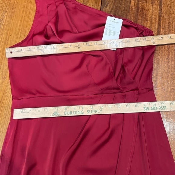 Pretty Garden Res One Shoulder Dress  size M.   NWT - Picture 9 of 16